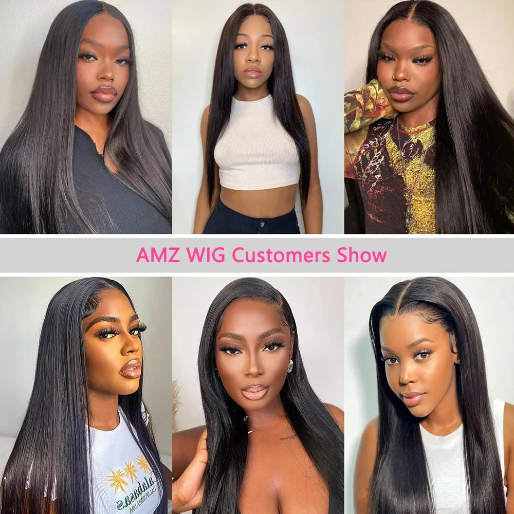 13x4 Bone Straight Human Hair Lace Frontal Wig Quality Wigs Human Hair Super Double Drawn Vietnamese Human Hair Wigs Pre Plucked